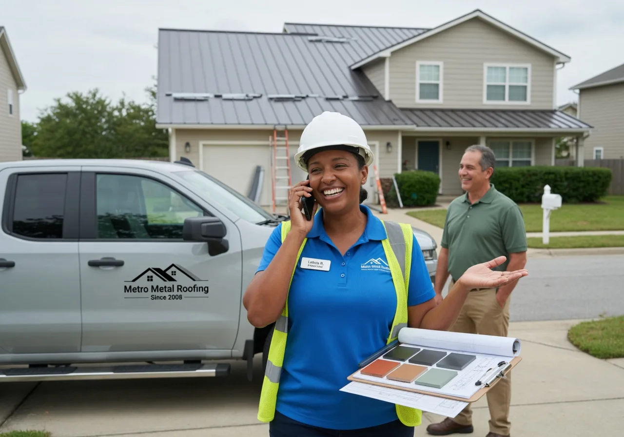 Storm Damage Metal Roof Repair in Farmington, KY